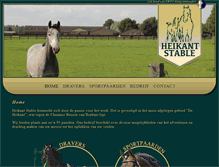 Tablet Screenshot of heikantstable.nl